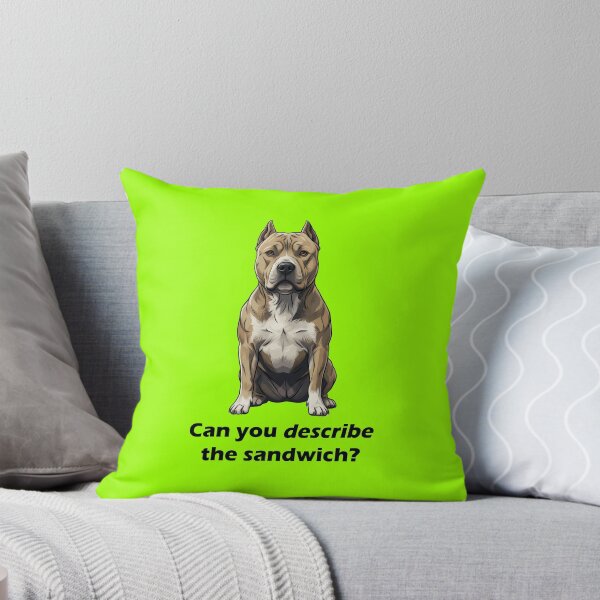 Item preview, Pitbull with funny slogan designed and sold by Skeezix-66.