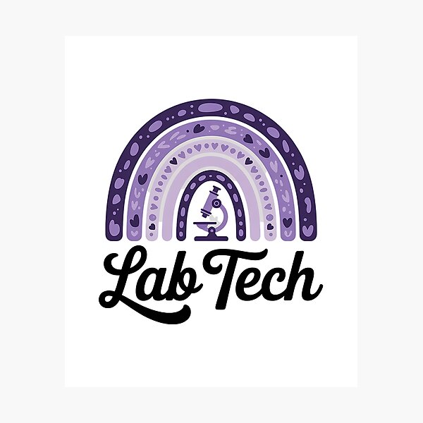 Item preview, Laboratory Technician Rainbow Gift Lab Tech designed and sold by BlassmausArt.