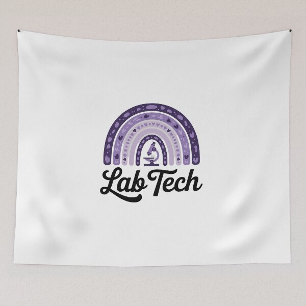 Item preview, Laboratory Technician Rainbow Gift Lab Tech designed and sold by BlassmausArt.