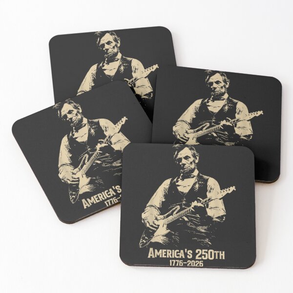 Item preview, President Abraham Lincoln, Playing Guitar ,Abe Lincoln Rock ,Playing Guitar, 4th July ,250th Anniversary designed and sold by normolog.