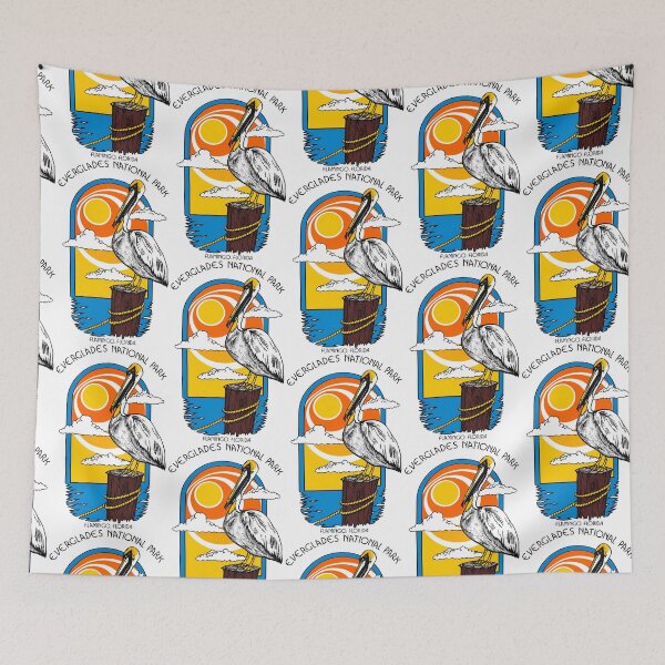 Item preview, Everglades National Park Florida - Retro Travel Souvenir designed and sold by darklordpug.