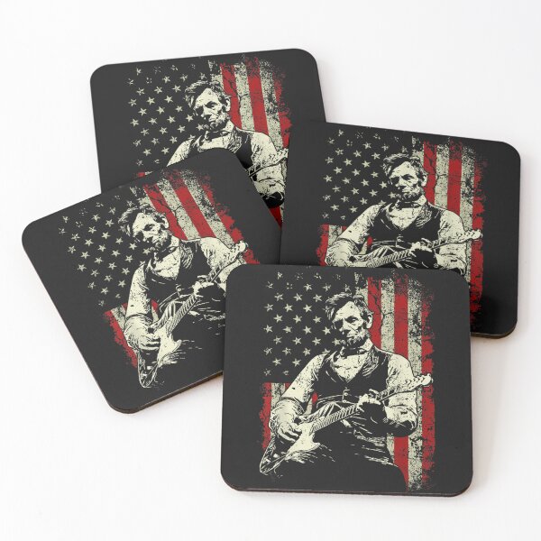 Item preview, President Abraham Lincoln, Playing Guitar ,Abe Lincoln Rock ,Playing Guitar, 4th July ,250th Anniversary designed and sold by normolog.
