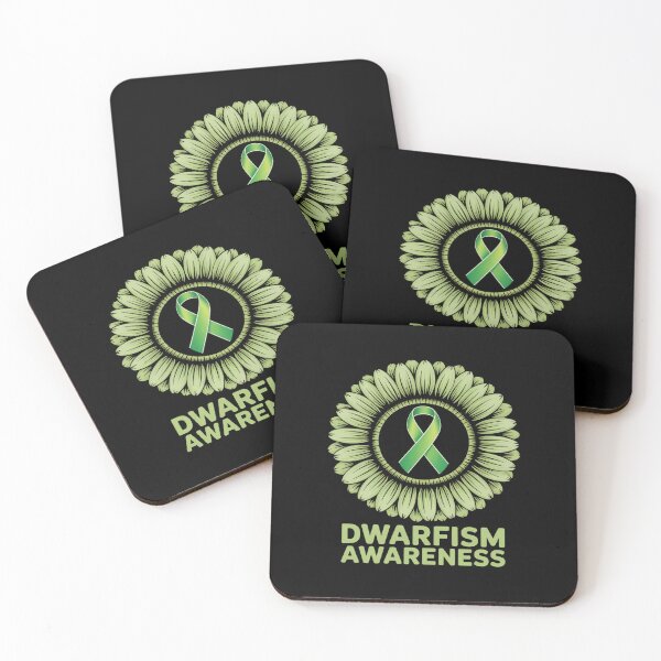 Item preview, Leopard Sunflower Dwarfism Awareness Green Ribbon Support designed and sold by BlassmausArt.