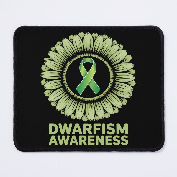 Item preview, Leopard Sunflower Dwarfism Awareness Green Ribbon Support designed and sold by BlassmausArt.