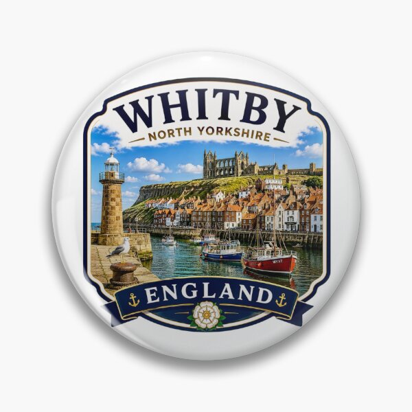 Item preview, Whitby, North Yorkshire, England - Abbey & Harbor Coast designed and sold by Myra365Art.