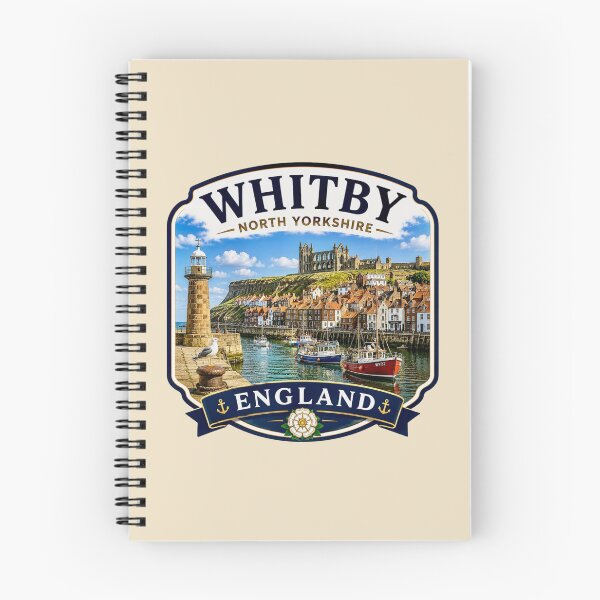Item preview, Whitby, North Yorkshire, England - Abbey & Harbor Coast designed and sold by Myra365Art.