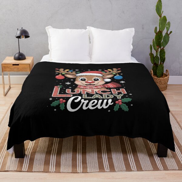 Item preview, Lunch Lady Crew Reindeer Cafeteria Lady Xmas Holiday Women designed and sold by BlassmausArt.