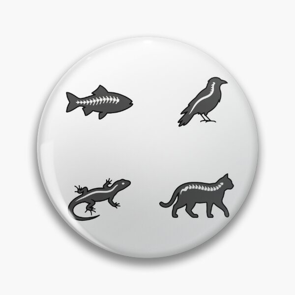 Item preview, Minimalist Vertebrate Evolution Spine Art designed and sold by DuckOddity.