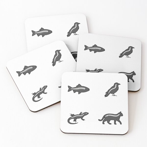 Item preview, Minimalist Vertebrate Evolution Spine Art designed and sold by DuckOddity.