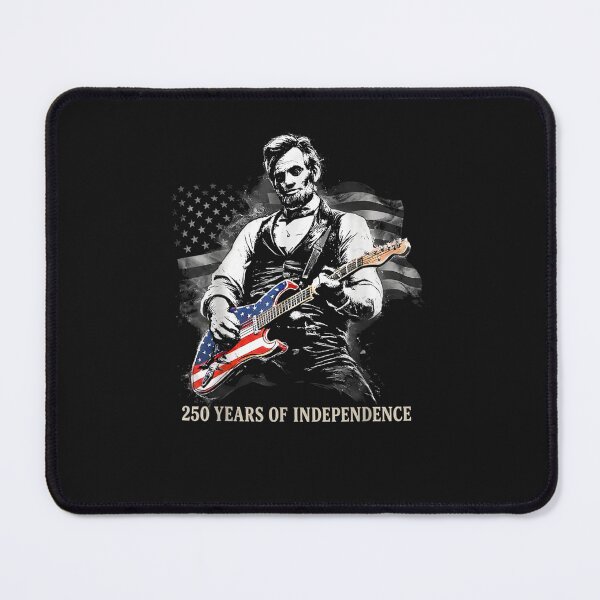 Item preview, President Abraham Lincoln, Playing Guitar ,Abe Lincoln Rock ,Playing Guitar, 4th July ,250th Anniversary designed and sold by normolog.