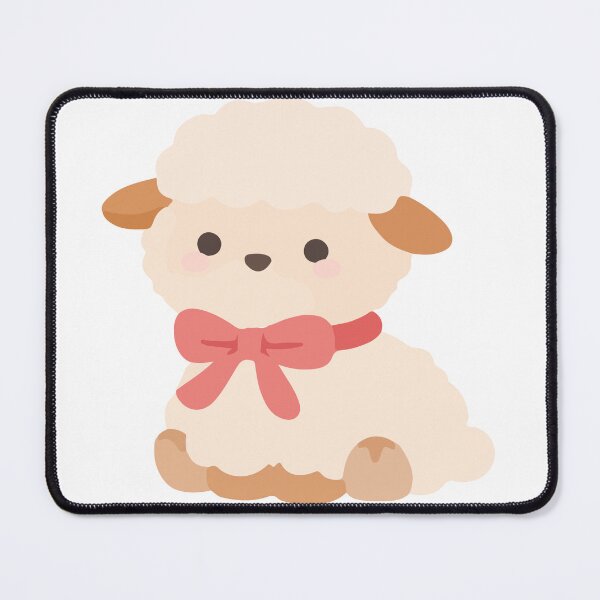 Item preview, Cute kawaii puppy with bow designed and sold by YallaCreative13.