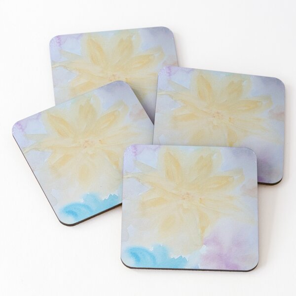 Item preview, Abstract watercolor painting of wildflowers  designed and sold by Jmb67.