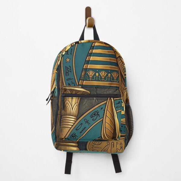 Item preview, Anubis Egyptian God Design – Ancient Egypt Jackal Pharaoh, Sacred Hieroglyphics, Mystic Temple Art designed and sold by Queen Cleopatra.