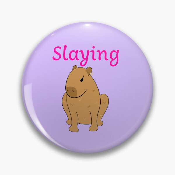 Item preview, Capybara slaying designed and sold by VALNT.