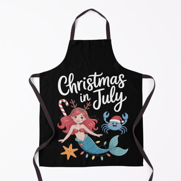 Item preview, Christmas in July  2026 Xmas Squad Mermaid designed and sold by BlassmausArt.
