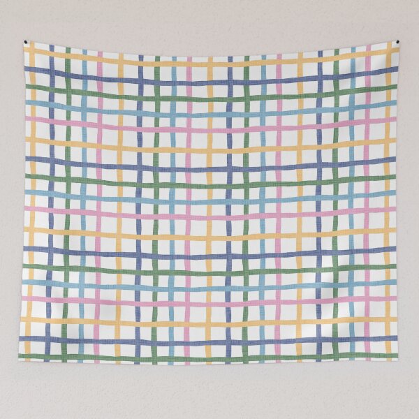 Item preview, Bright summer checks designed and sold by Navitaloves.