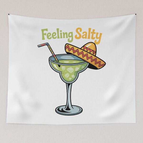 Item preview, Feeling Salty Margarita Drinking Mexican Cinco De Mayo designed and sold by SapfireStuArt.