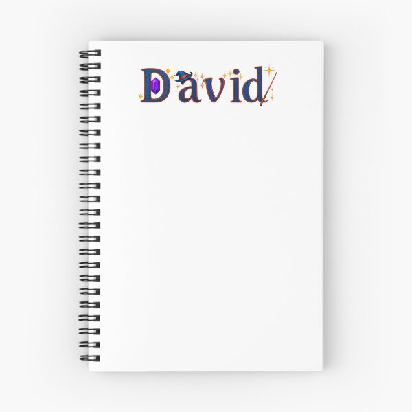 Item preview, SPELLBOUND NAMES COLLECTION  – ✨ DAVID ✨ – STORYBOOK SPELLCASTER DREAMS designed and sold by WheelieGdArt.