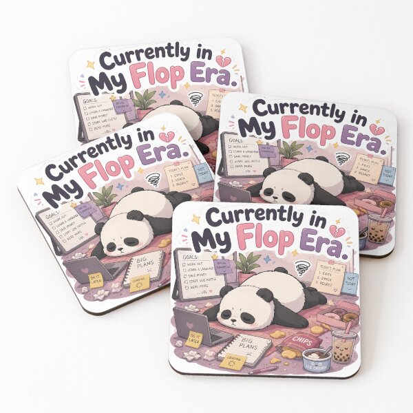 Item preview, Currently in my Flop Era Cute Panda Sticker designed and sold by Softbear Atelier.