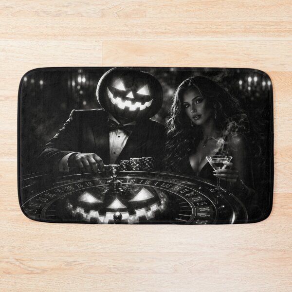 Item preview, Headless Horseman Noir Roulette Scene – Dark Fantasy Casino Art designed and sold by TheHorsemanRidesAgain.