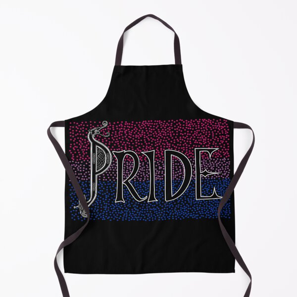 Item preview, Medieval Bi Pride in Lindisfarne Lettering designed and sold by Tiwsarm.