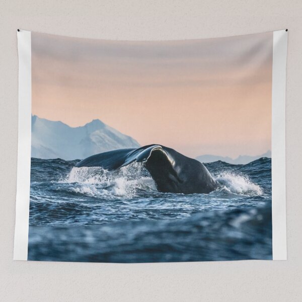 Item preview, Beautiful Cyhra Band Whales Share Harmony designed and sold by Sarahsumer.