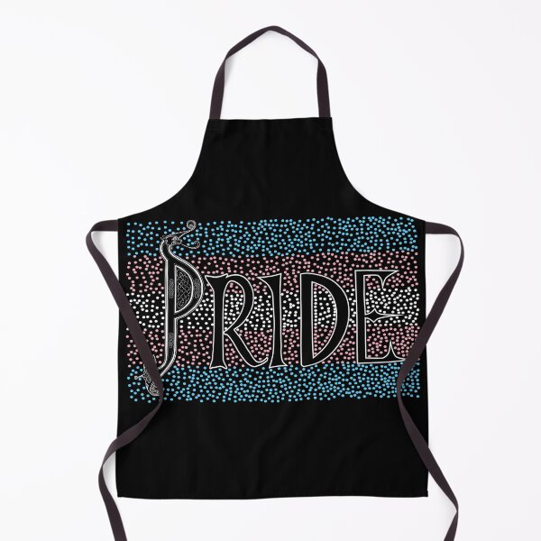 Item preview, Medieval Trans Pride in Lindisfarne Lettering designed and sold by Tiwsarm.