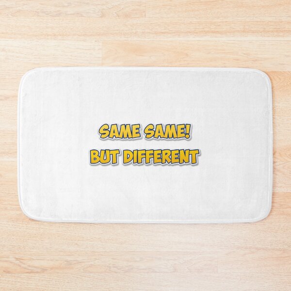 Item preview, Same Same But Different – Funny Minimalist Quote Design designed and sold by zambalala.