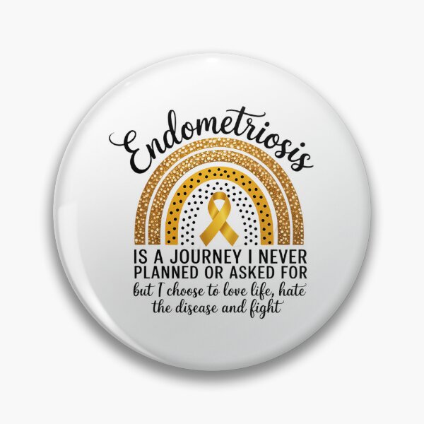 Item preview, Endometriosis Journey - Love Life Hate Disease designed and sold by SapfireStuArt.
