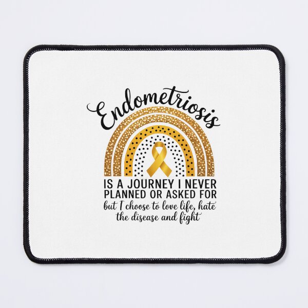 Item preview, Endometriosis Journey - Love Life Hate Disease designed and sold by SapfireStuArt.