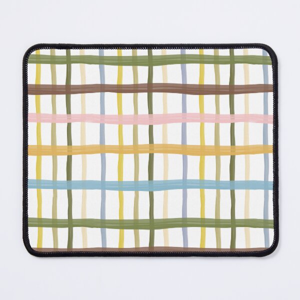 Item preview, Earthy vibe checked pattern designed and sold by Navitaloves.