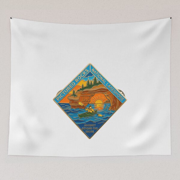 Item preview, Pictured Rocks National Lakeshore Journey Around The Shore Kayaking Adventure Travel designed and sold by Simsimah26Parks.