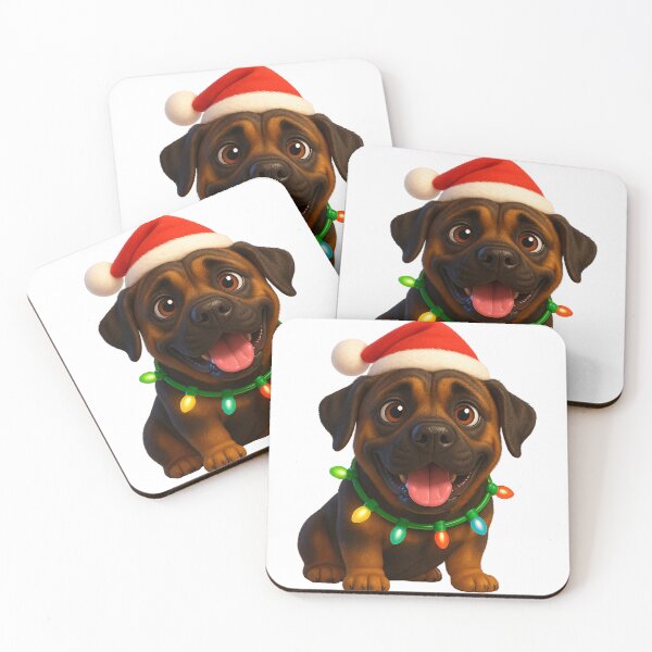Item preview, Christmas Mastador Dog designed and sold by Sillytoe.