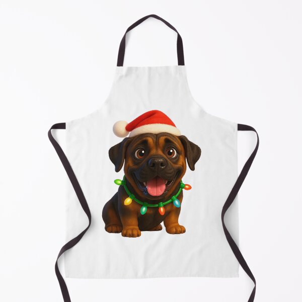 Item preview, Christmas Mastador Dog designed and sold by Sillytoe.