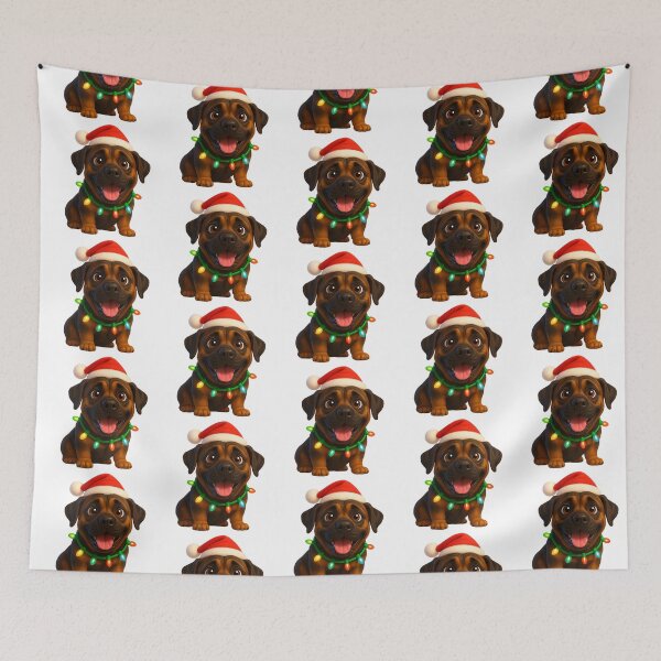 Item preview, Christmas Mastador Dog designed and sold by Sillytoe.