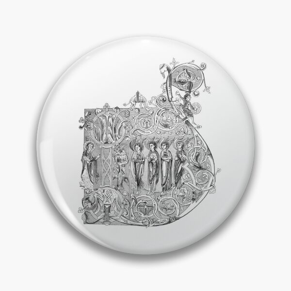 Item preview, Byzantine Capital letter D designed and sold by Hedrin.