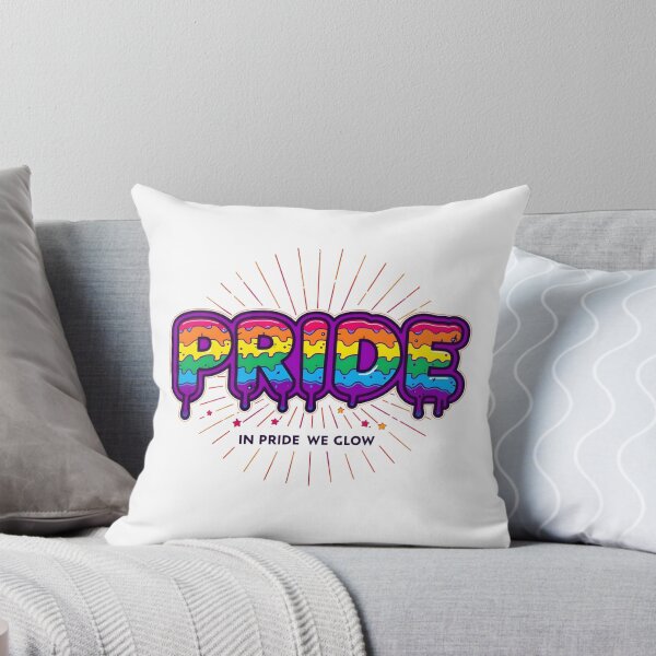 Item preview, Pride Month Rainbow Drip Art – Bold LGBTQ Color Splash Typography designed and sold by Pride_Prints.