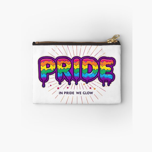 Item preview, Pride Month Rainbow Drip Art – Bold LGBTQ Color Splash Typography designed and sold by Pride_Prints.