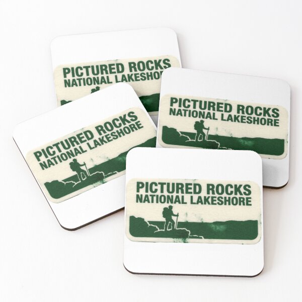Item preview, Pictured Rocks National Lakeshore Michigan Hiker National Park Travel designed and sold by Simsimah26Parks.