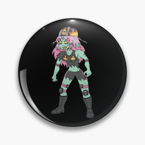 Item preview, Fiery Skater Zombie designed and sold by RawGfxPlanet.