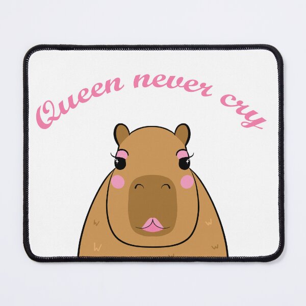 Item preview, Capybara Queen Never Cry designed and sold by VALNT.