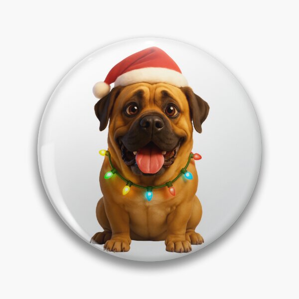 Item preview, Christmas Mastiff Dog designed and sold by Sillytoe.