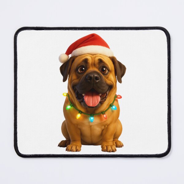 Item preview, Christmas Mastiff Dog designed and sold by Sillytoe.