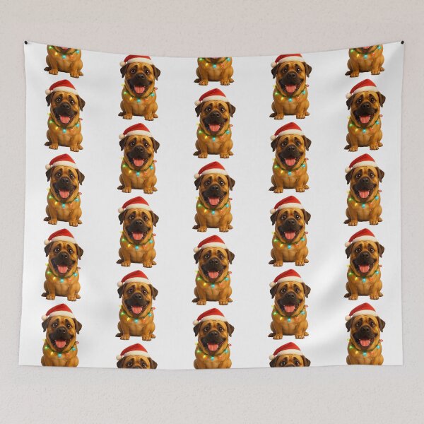 Item preview, Christmas Mastiff Dog designed and sold by Sillytoe.