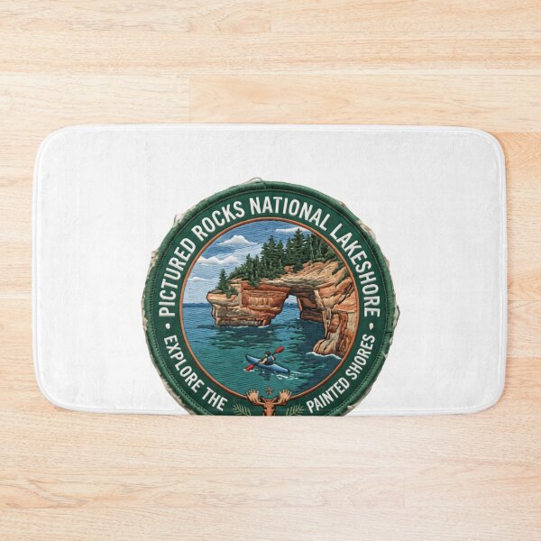Item preview, Pictured Rocks National Lakeshore - Explore The Painted Shores Michigan Travel designed and sold by Simsimah26Parks.