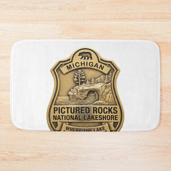 Item preview, Michigan Pictured Rocks National Lakeshore Where The Lake Meets The Forest Travel Souvenir designed and sold by Simsimah26Parks.