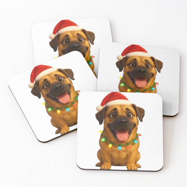 Item preview, Christmas Mastiff Mix Dog designed and sold by Sillytoe.