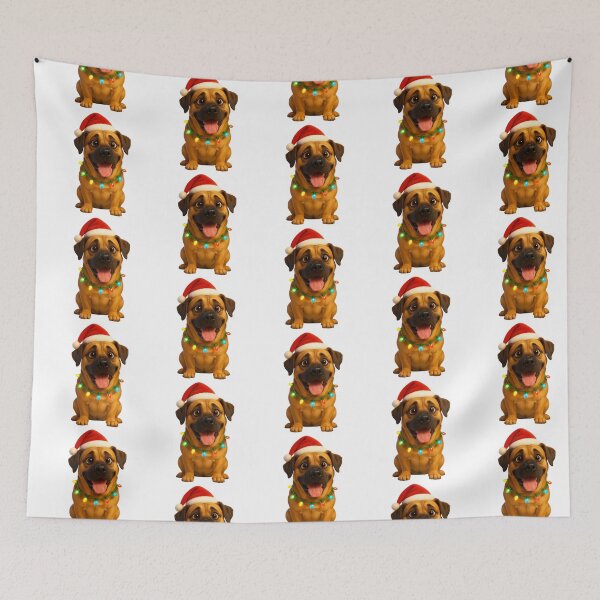 Item preview, Christmas Mastiff Mix Dog designed and sold by Sillytoe.