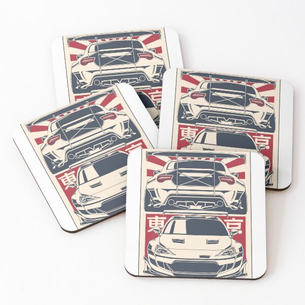 Item preview, 86 Brotherhood Gangsta - JDM Sports Car Racing Poster designed and sold by Pupung oktavian.