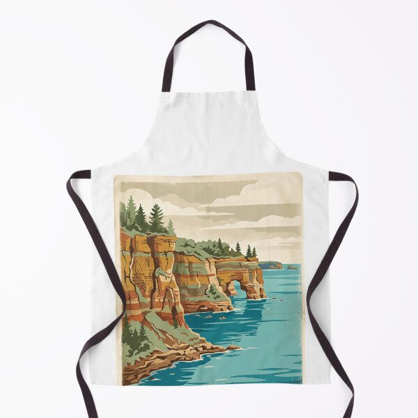 Item preview, Pictured Rocks National Lakeshore Michigan Lake Superior National Park Service Travel Gift designed and sold by Simsimah26Parks.